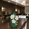CERAMIC EMBOSED FLOWER VASE