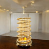 SPIRAL METAL CANDLE HOLDER
