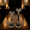 CRYSTAL GLOW - CANDLEHOLDERS