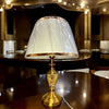 BRASS CRYSTAL LAMP