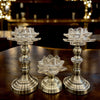 ECLIPSED CANDLEHOLDERS 3-P SET