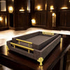 LEATHER SERVING TRAY 2-P